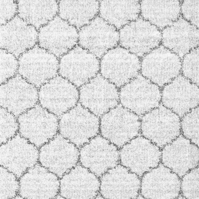 Serging Thickness of Machine Washable Terrilis Gray Contemporary Rug, wshcon3039gry