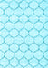 Machine Washable Terrilis Light Blue Contemporary Rug, wshcon3039lblu