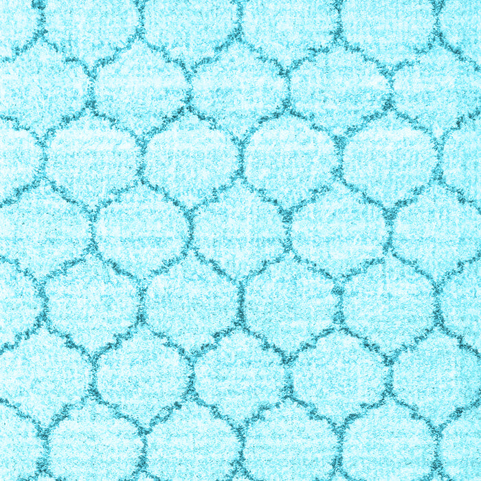 Machine Washable Terrilis Light Blue Contemporary Rug, wshcon3039lblu