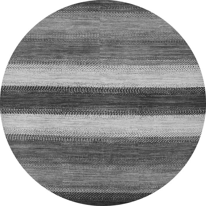 Machine Washable Abstract Gray Contemporary Rug, wshcon303gry