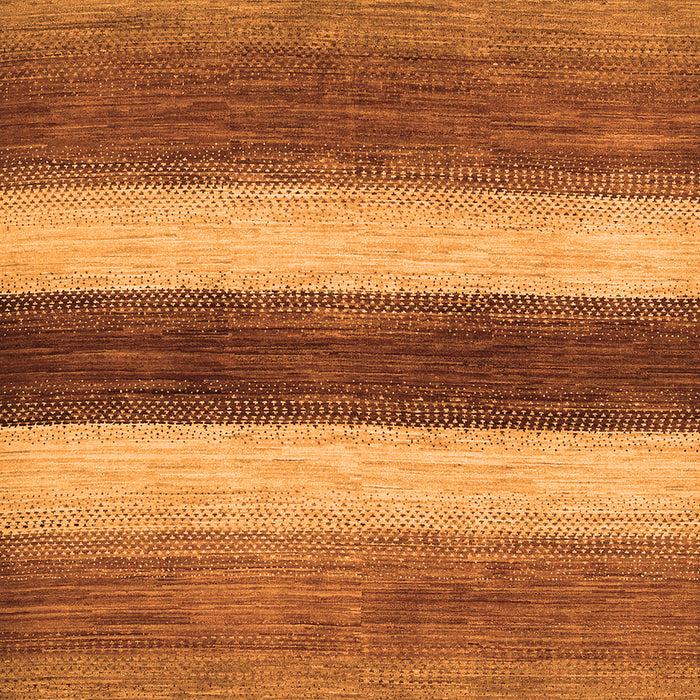 Abstract Orange Contemporary Rug, con303org