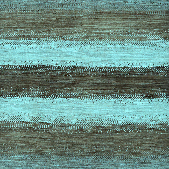 Abstract Light Blue Contemporary Rug, con303lblu