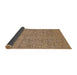 Thickness of Contemporary Mahogany Brown Modern Rug, con304