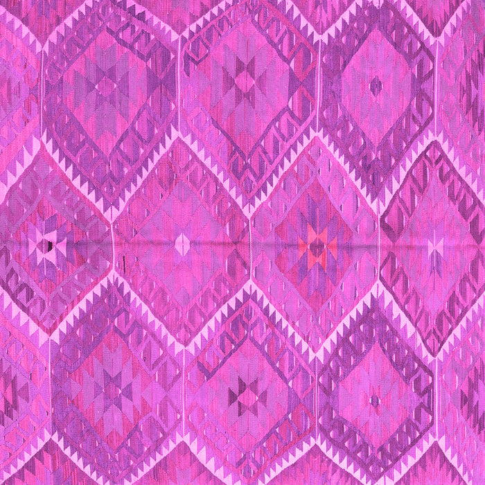 Square Southwestern Pink Country Rug, con3040pnk