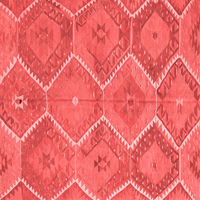 Machine Washable Southwestern Red Country Rug, wshcon3040red
