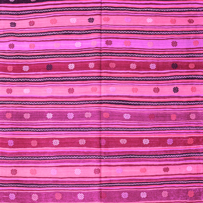 Machine Washable Southwestern Pink Country Rug, wshcon3041pnk
