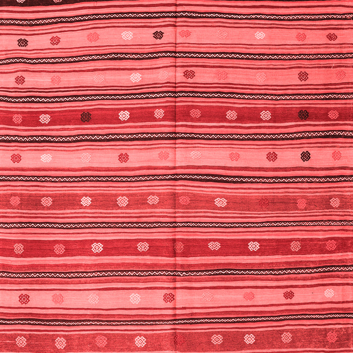 Machine Washable Southwestern Red Country Rug, wshcon3041red