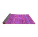 Sideview of Oriental Purple Traditional Rug, con3042pur