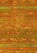 Oriental Yellow Traditional Rug, con3042yw