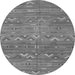 Machine Washable Oriental Gray Traditional Rug, wshcon3042gry