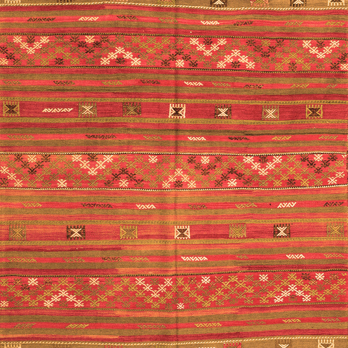 Oriental Orange Traditional Rug, con3042org