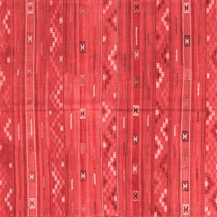 Machine Washable Oriental Red Traditional Rug, wshcon3042red