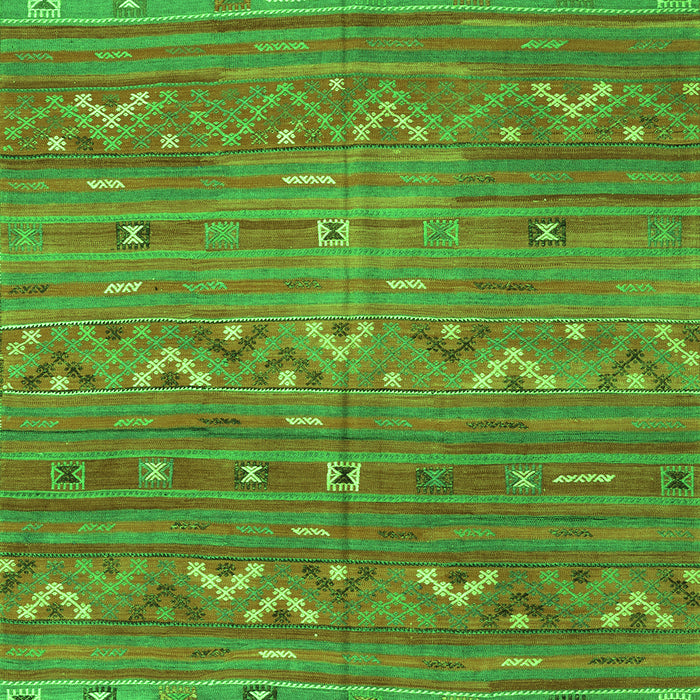 Oriental Green Traditional Rug, con3042grn