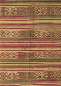 Southwestern Brown Country Rug, con3043brn