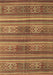 Southwestern Brown Country Rug, con3043brn