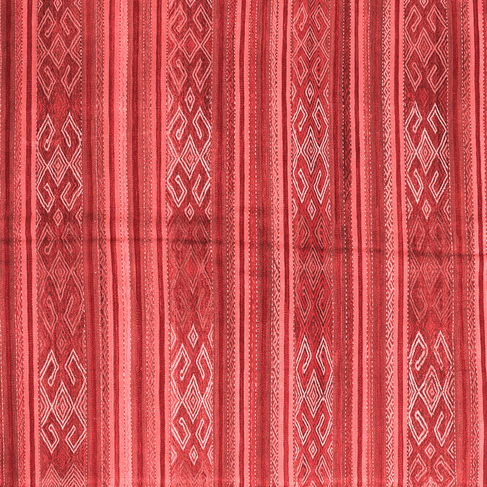 Machine Washable Southwestern Red Country Rug, wshcon3043red