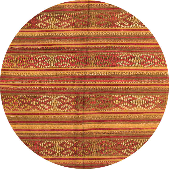 Machine Washable Southwestern Orange Country Area Rugs, wshcon3043org