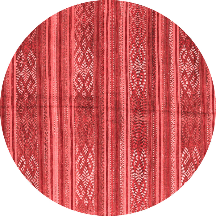 Machine Washable Southwestern Red Country Rug, wshcon3043red