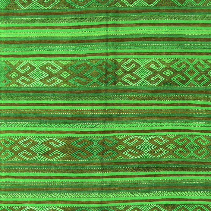 Southwestern Green Country Rug, con3043grn