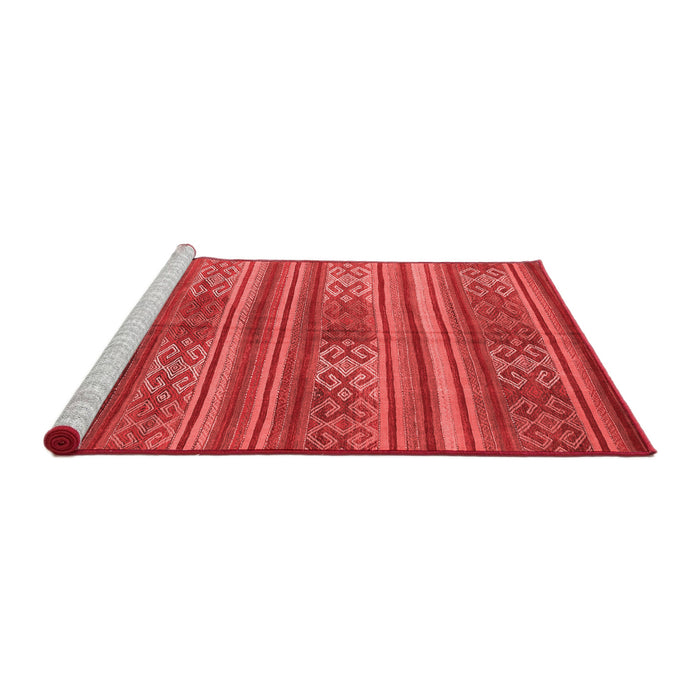 Country Red Washable Rugs