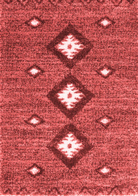 Abstract Red Contemporary Rug, con3044red