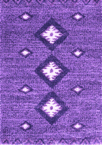 Abstract Purple Contemporary Rug, con3044pur