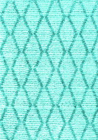 Trellis Turquoise Modern Rug, con3045turq