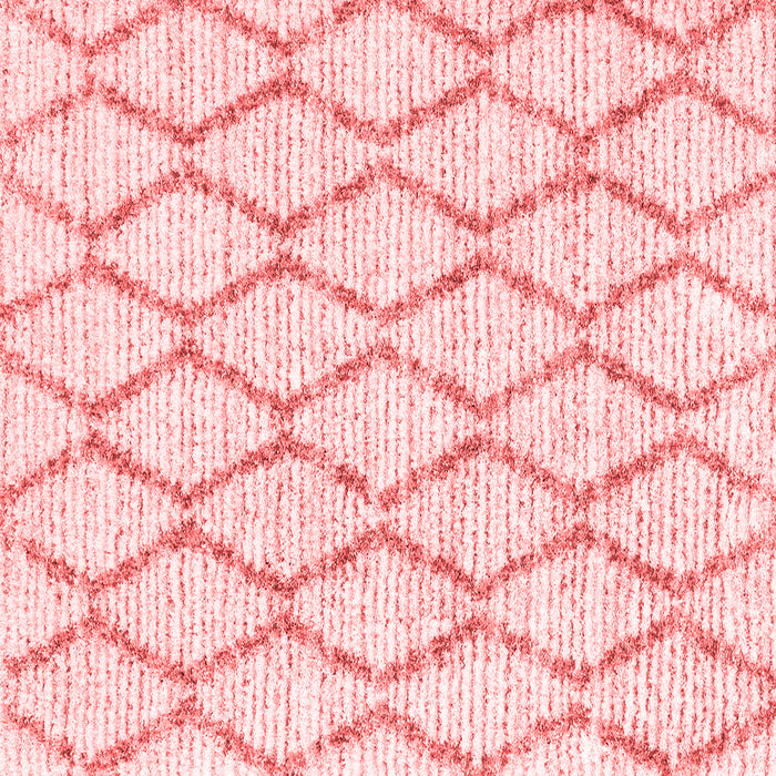 Trellis Red Modern Rug, con3045red