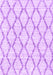 Machine Washable Trellis Purple Modern Area Rugs, wshcon3045pur