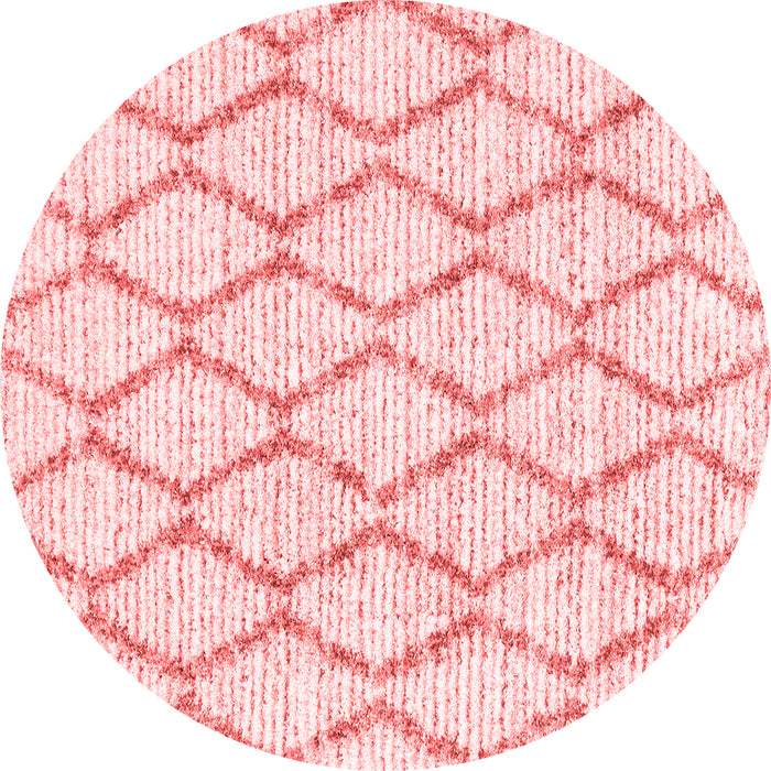 Trellis Red Modern Rug, con3045red