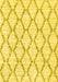 Trellis Yellow Modern Rug, con3045yw