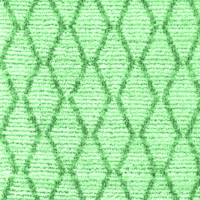 Machine Washable Trellis Emerald Green Modern Area Rugs, wshcon3045emgrn