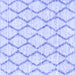 Square Trellis Blue Modern Rug, con3045blu