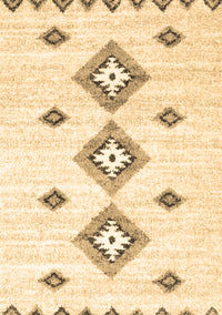 Abstract Brown Contemporary Rug, con3046brn