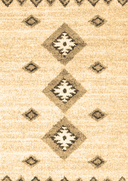 Abstract Brown Contemporary Rug, con3046brn
