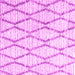 Square Machine Washable Trellis Pink Modern Rug, wshcon3047pnk
