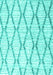 Trellis Turquoise Modern Rug, con3047turq