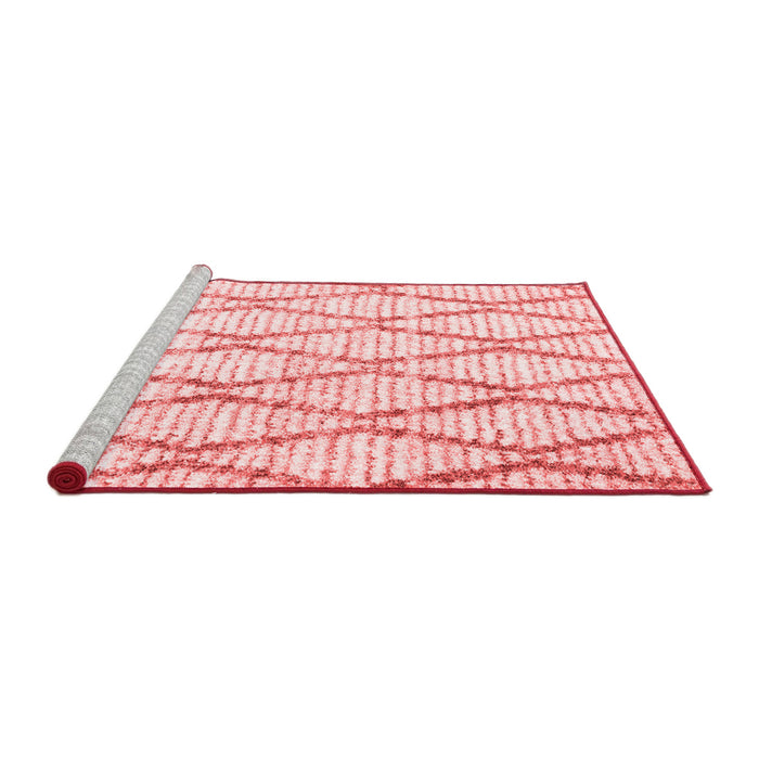 Modern Red Washable Rugs