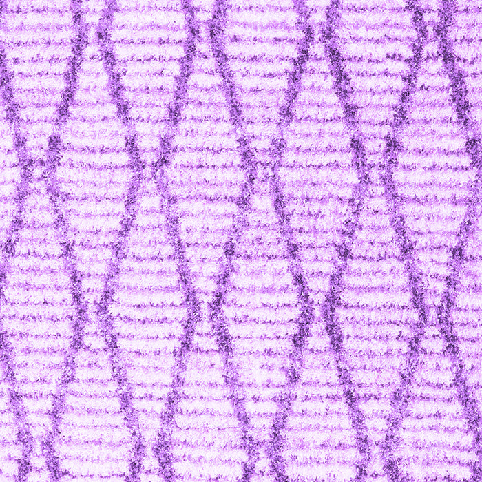 Machine Washable Trellis Purple Modern Area Rugs, wshcon3047pur