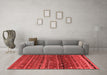 CON3049X Red Washable Rugs