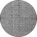 Square Abstract Gray Contemporary Rug, con304gry