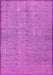 Abstract Purple Contemporary Rug, con304pur