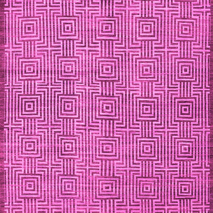 Machine Washable Abstract Pink Contemporary Rug, wshcon304pnk
