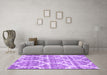 Machine Washable CON3050X Purple CON3050X Area Rugs in a Living Room, wshcon3050pur