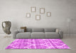 Machine Washable CON3050X Pink CON3050X Rug in a Living Room, wshcon3050pnk