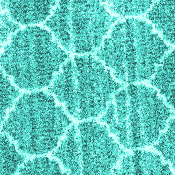 Square Machine Washable CON3050X Turquoise CON3050X Area Rugs, wshcon3050turq