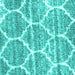 Square Machine Washable CON3050X Turquoise CON3050X Area Rugs, wshcon3050turq