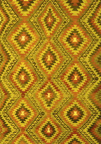 Southwestern Yellow Country Rug, con3051yw