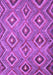 Machine Washable Southwestern Purple Country Area Rugs, wshcon3051pur