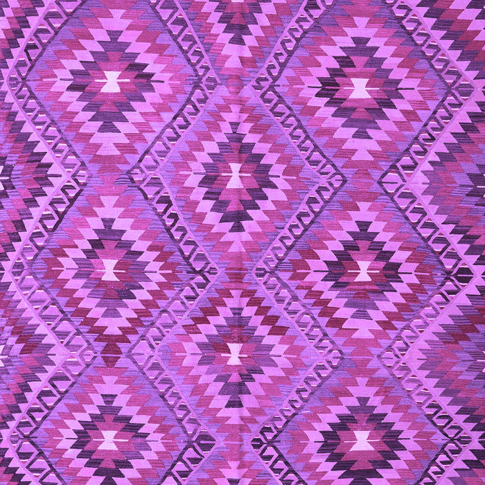 Machine Washable Southwestern Purple Country Area Rugs, wshcon3051pur